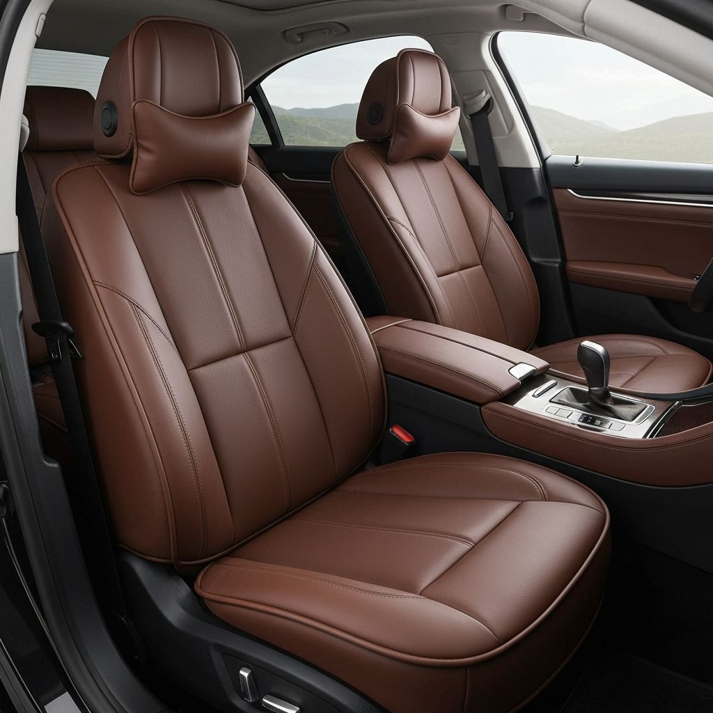 가죽 시트커버 세트